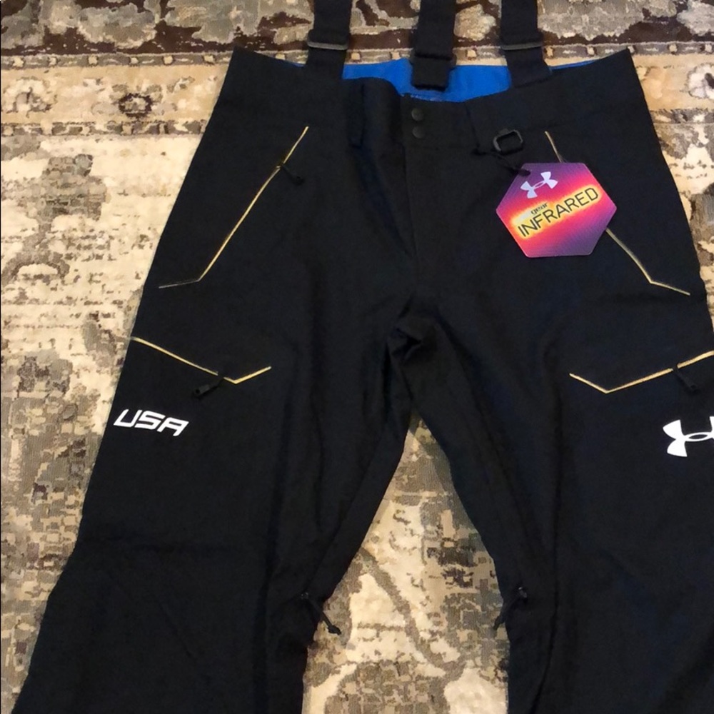 UA Coldgear  Infrared Ski Bibs